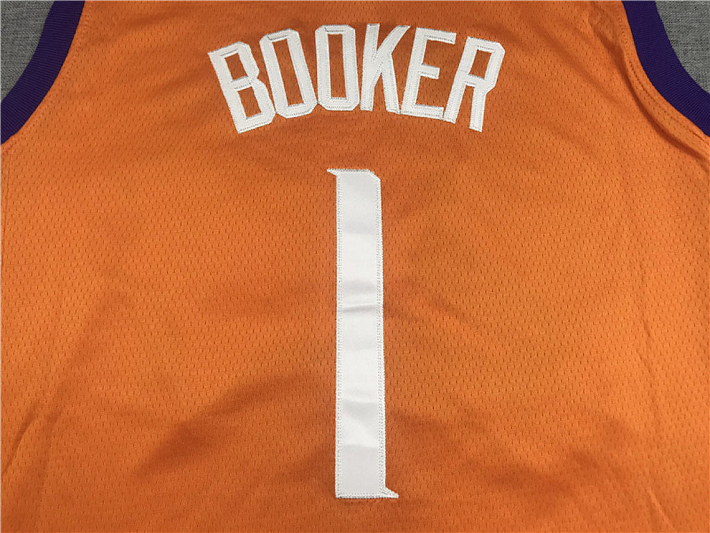 Devin Booker #1 Phoenix Suns  City Edition Swingman Embroidered Jersey