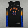 Karl-Anthony Towns#3 New York Knicks 2026 Black Statement Edition  Embroidered Jersey
