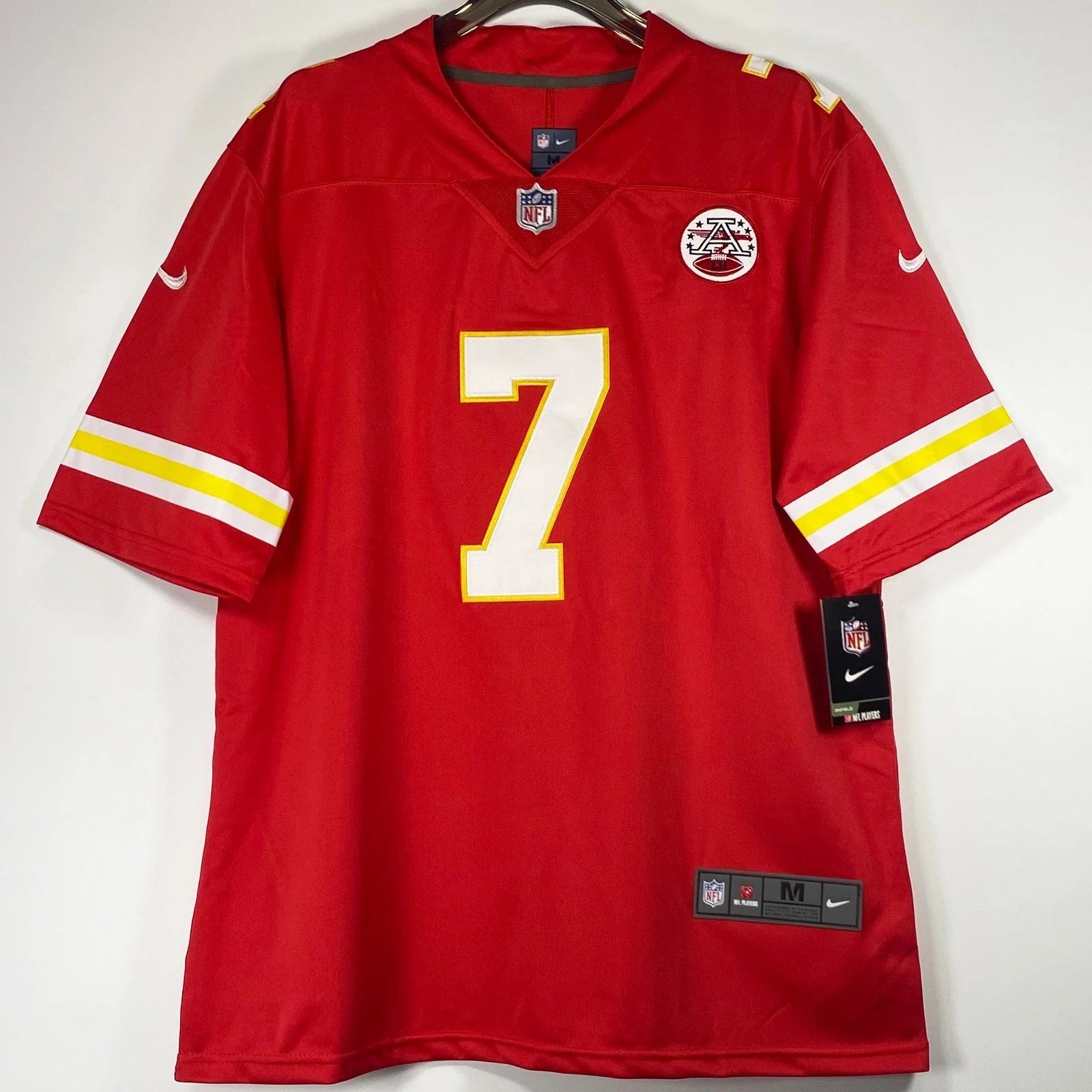 Harrison Butker Red #7 Kansas City Chiefs Jersey