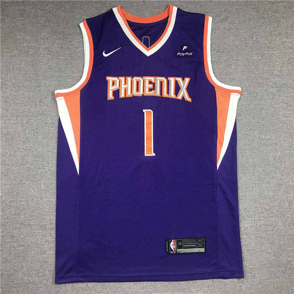 Devin Booker #1 Phoenix Suns  City Edition Swingman Embroidered Jersey