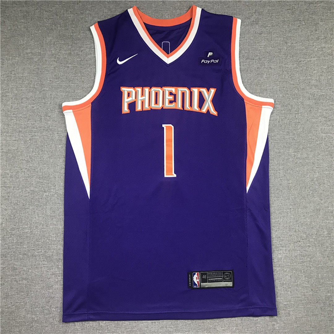 Devin Booker #1 Phoenix Suns  City Edition Swingman Embroidered Jersey