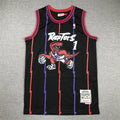 Tracy McGrady #1 Toronto Raptors 1998-99 Throwback Embroidered Jersey