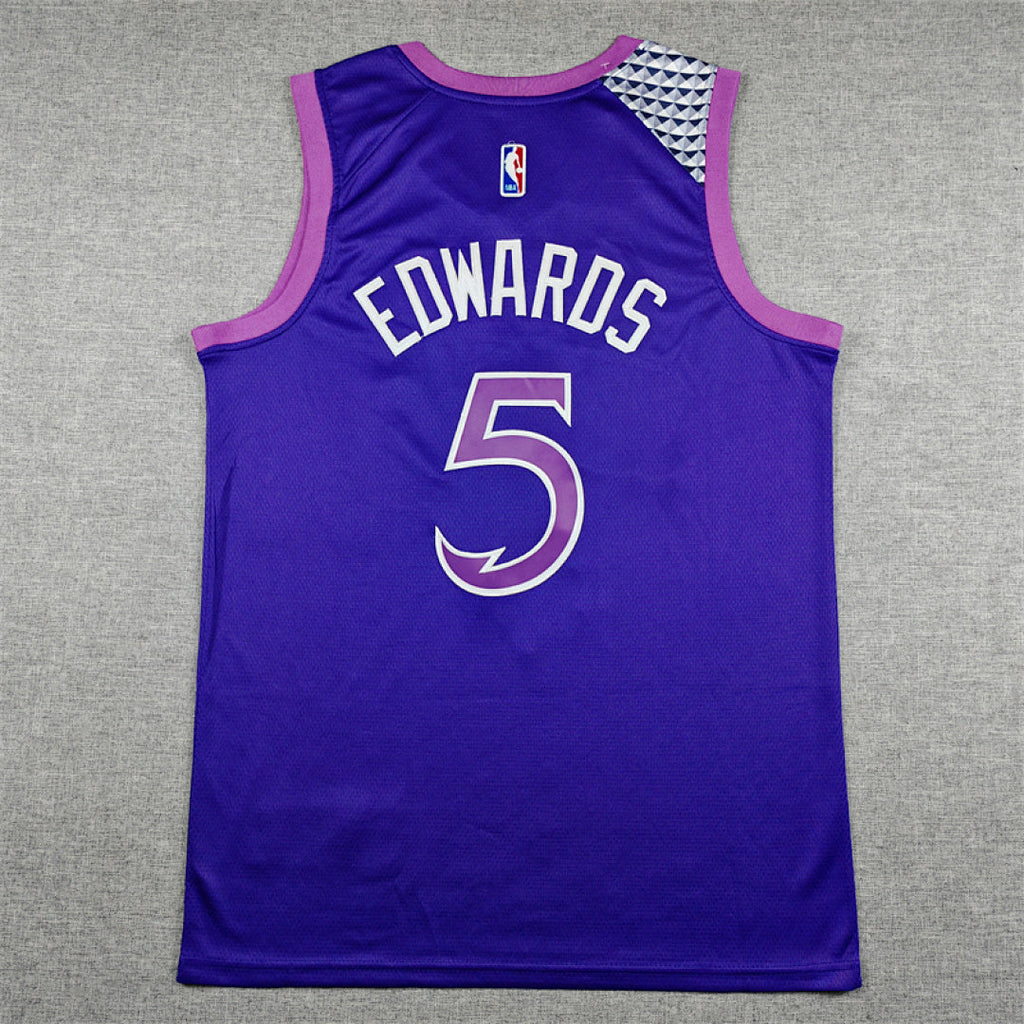 Anthony Edwards #5 Minnesota Timberwolves  2026 City Edition Swingman Embroidered Jersey
