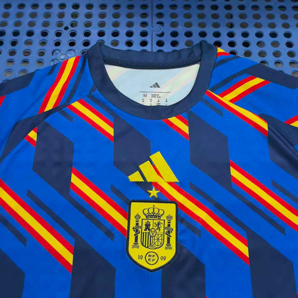 2026 Spain Pirates Pre-Match Training Jersey Blue