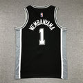Youth Victor Wembanyama San Antonio Spurs #1 City Edition Swingman Embroidered Jersey