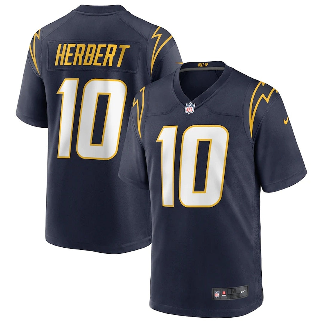 Justin Herbert #10 Los Angeles Chargers Jersey