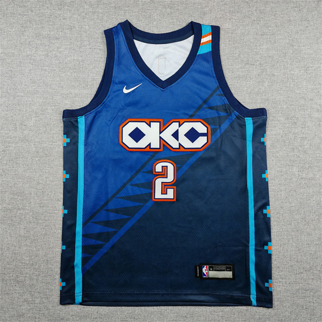 Youth Shai Gilgeous-Alexander Orlando Magic #2 City Edition Embroidered Jersey