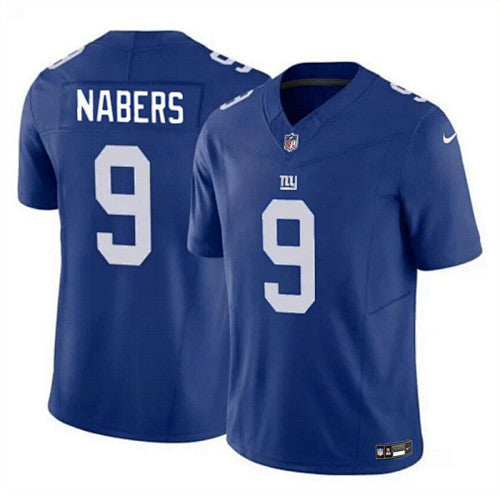 Malik Nabers #9 New York Giants Jersey