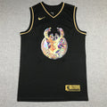 Giannis Antetokounmpo# 34 Milwaukee Bucks Black & Gold City Edition Swingman Embroidered Jersey