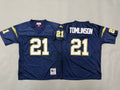 Youth LaDainian Tomlinson #21 Los Angeles Chargers Navy Vintage Throwback Jersey