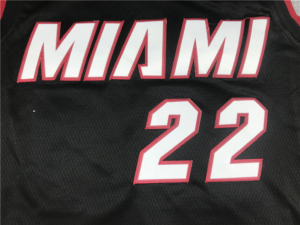 Miami Heat Jimmy Butler #22 City Edition Swingman Set — Embroidered