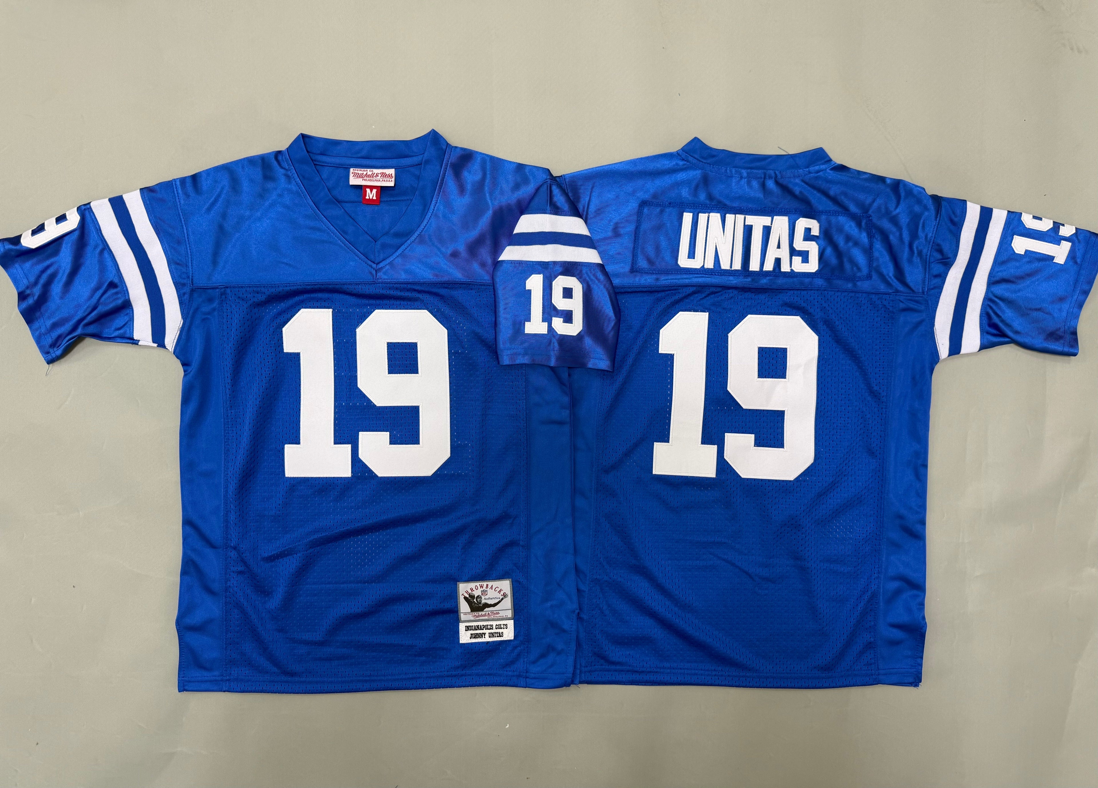 Youth Johnny Unitas #19 Indianapolis Colts Vintage Throwback Jersey