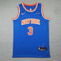 Josh Hart#3 New York Knicks Blue City Edition Swingman Embroidered Jersey