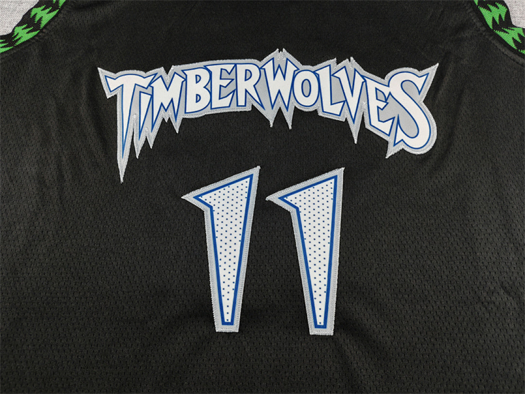 Naz Reid #11 Minnesota Timberwolves 2026 Black City Edition Swingman Embroidered Jersey