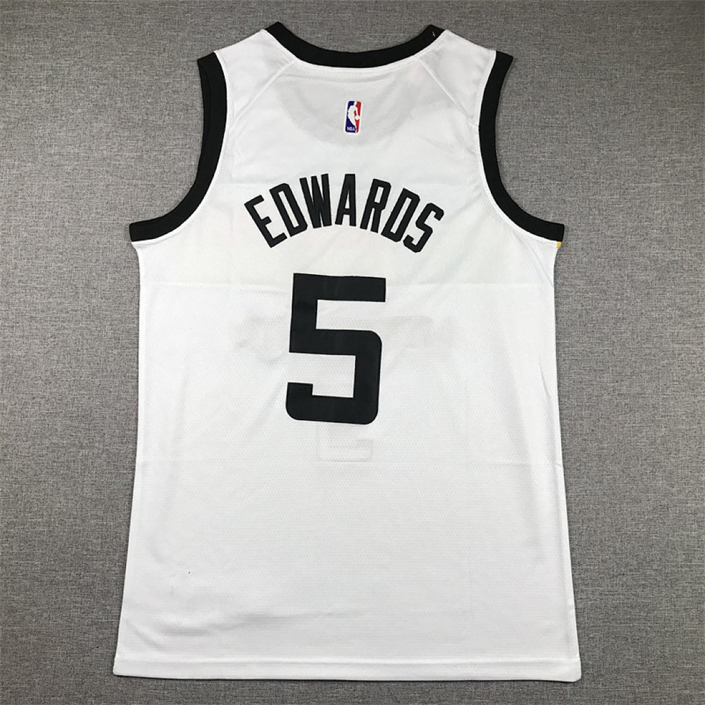Anthony Edwards #5 Minnesota Timberwolves 2023 City Edition Swingman Embroidered Jersey