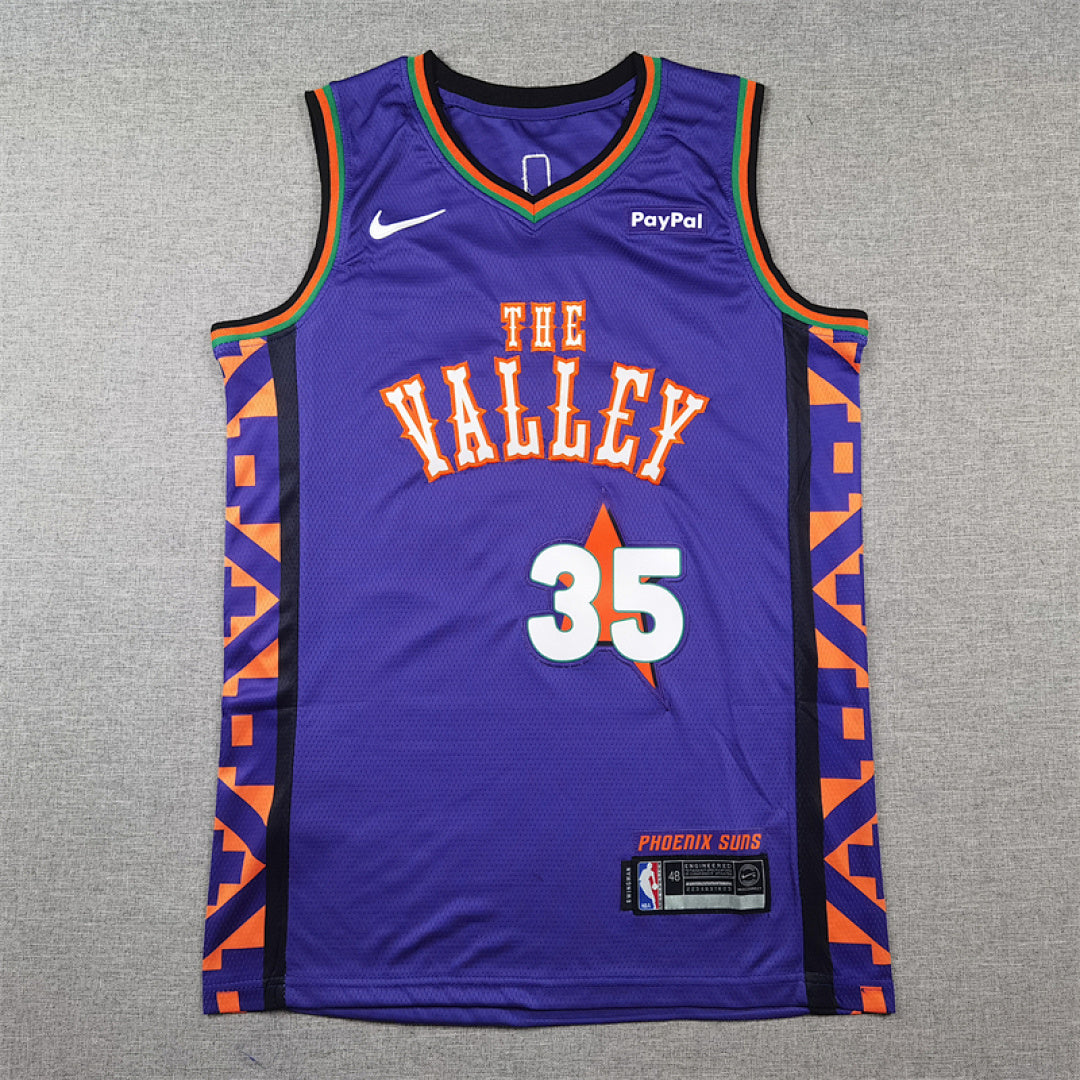 Kevin Durant#35 Phoenix Suns 2025 City Edition Swingman Embroidered Jersey