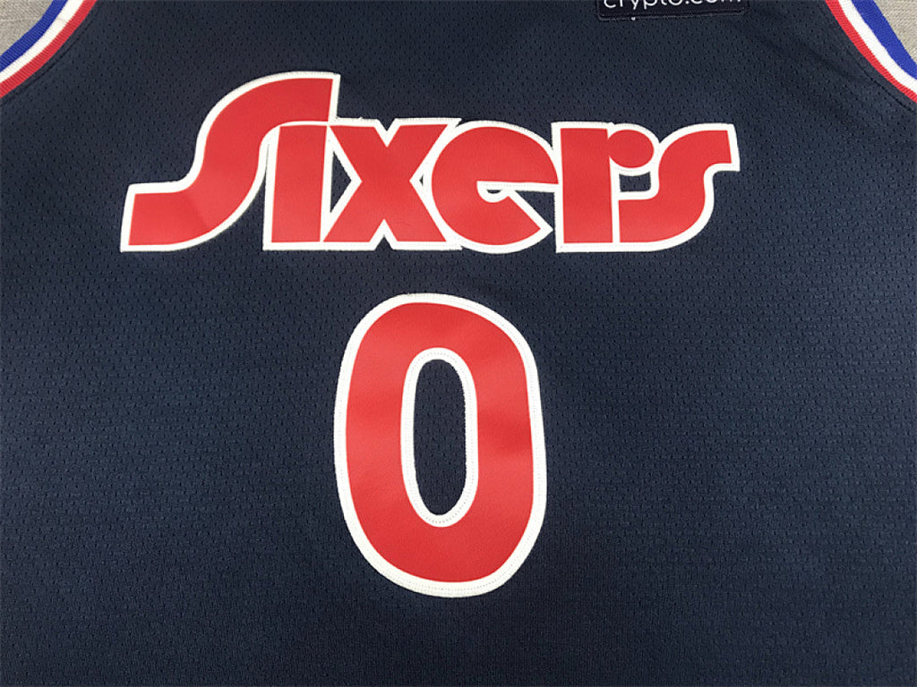 Tyrese Kendrid Maxey #0 Philadelphia 76ers  City Edition Swingman Embroidered Jersey