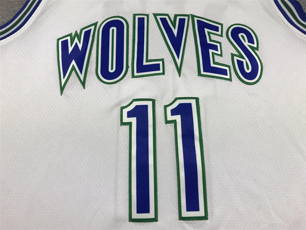 Naz Reid #11 Minnesota Timberwolves White City Edition Swingman Embroidered Jersey