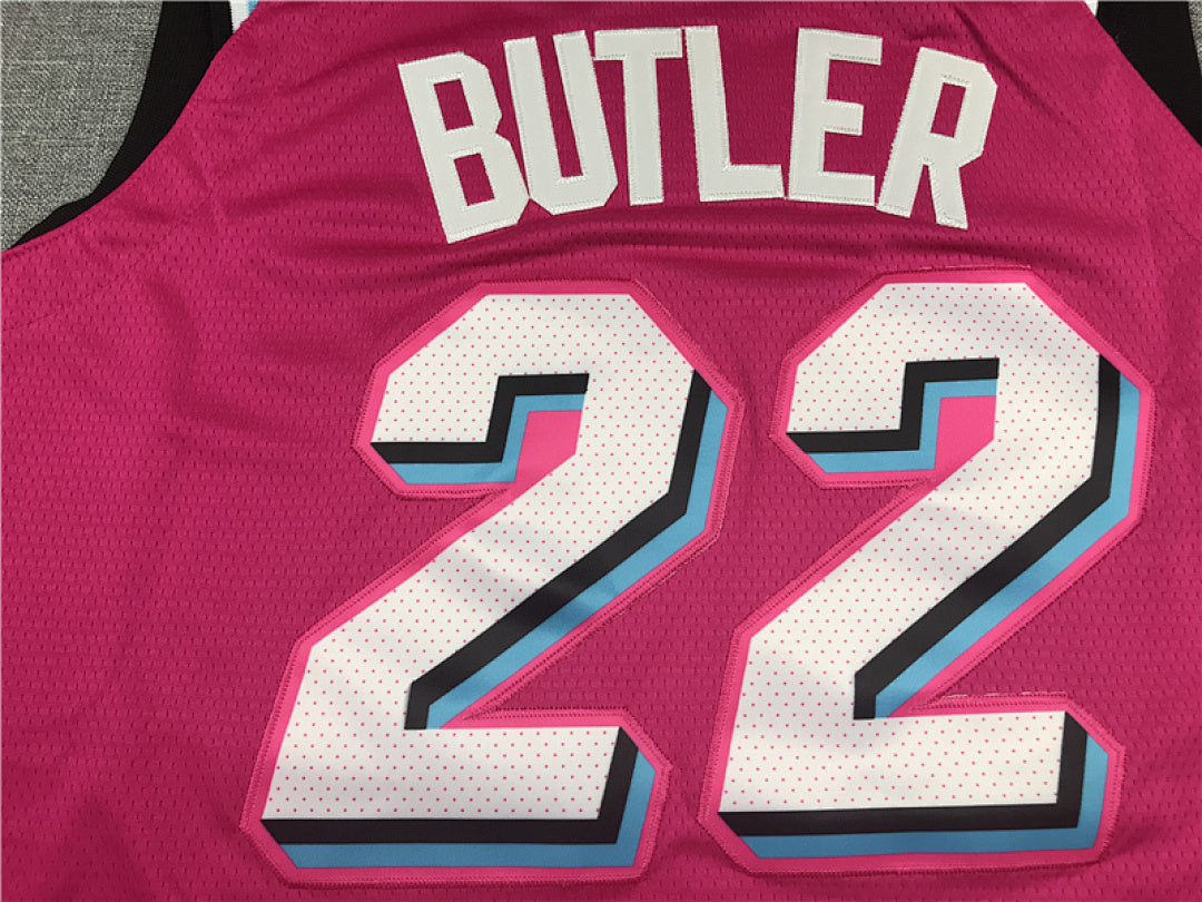 Jimmy Butler# 22 Miami Heat  City Edition Swingman Embroidered Jersey