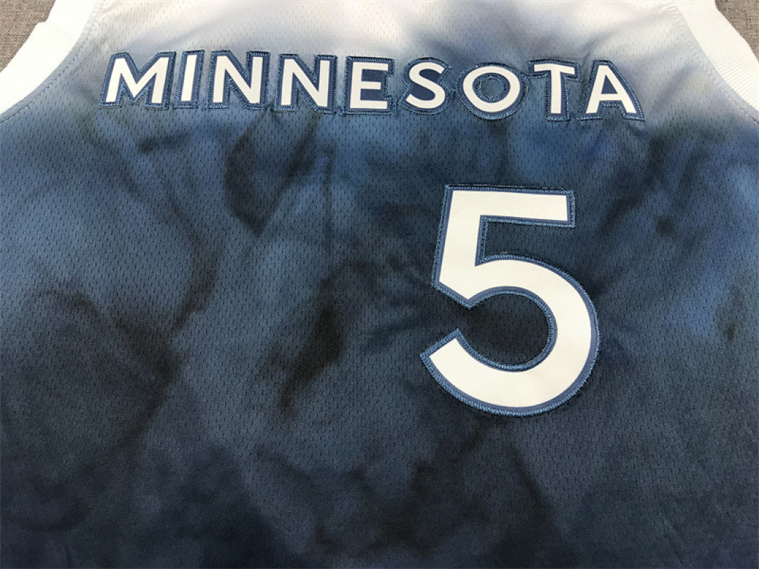 Anthony Edwards #5 Minnesota Timberwolves 2024 City Edition Swingman Embroidered Jersey