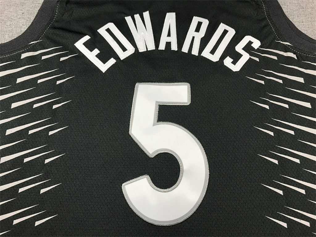 Anthony Edwards #5 Minnesota Timberwolves City Edition Swingman Embroidered Jersey