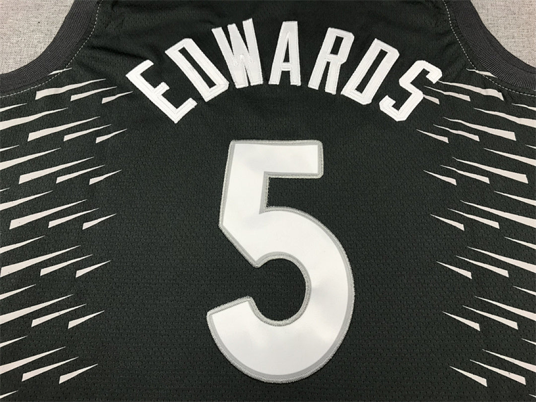 Anthony Edwards #5 Minnesota Timberwolves City Edition Swingman Embroidered Jersey