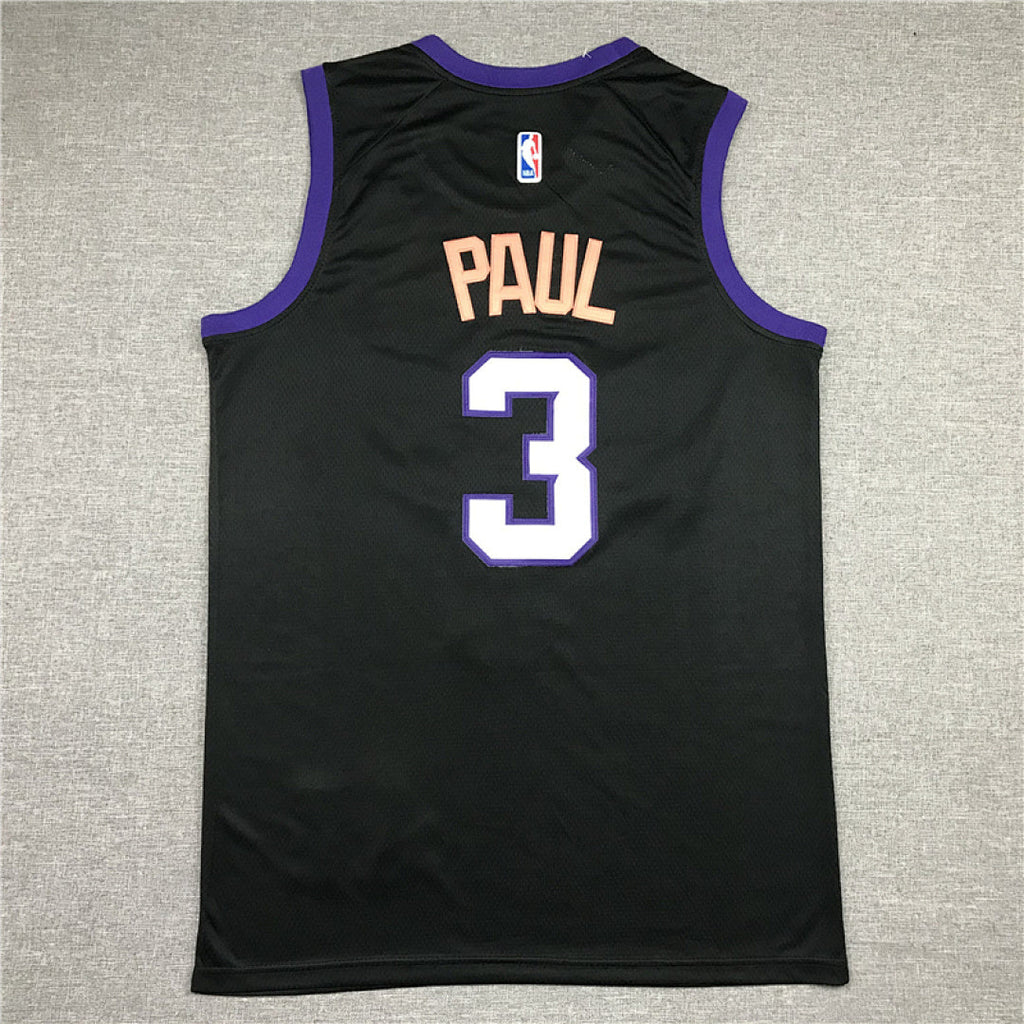 Chris Paul #3 Phoenix Suns Black City Edition Swingman Embroidered Jersey