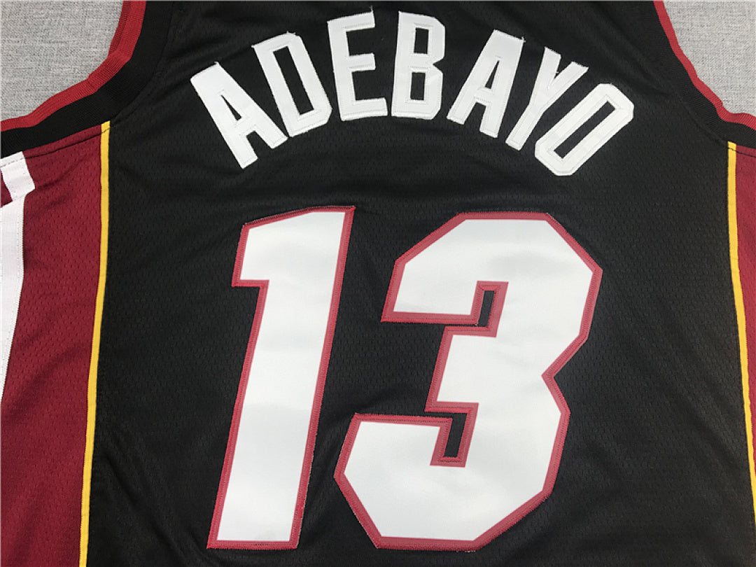 Miami Heat Bam Adebayo #13 City Edition Swingman Set — Embroidered