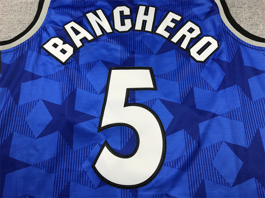 Paolo Banchero#5 Orlando Magic City Edition Swingman Embroidered Jersey
