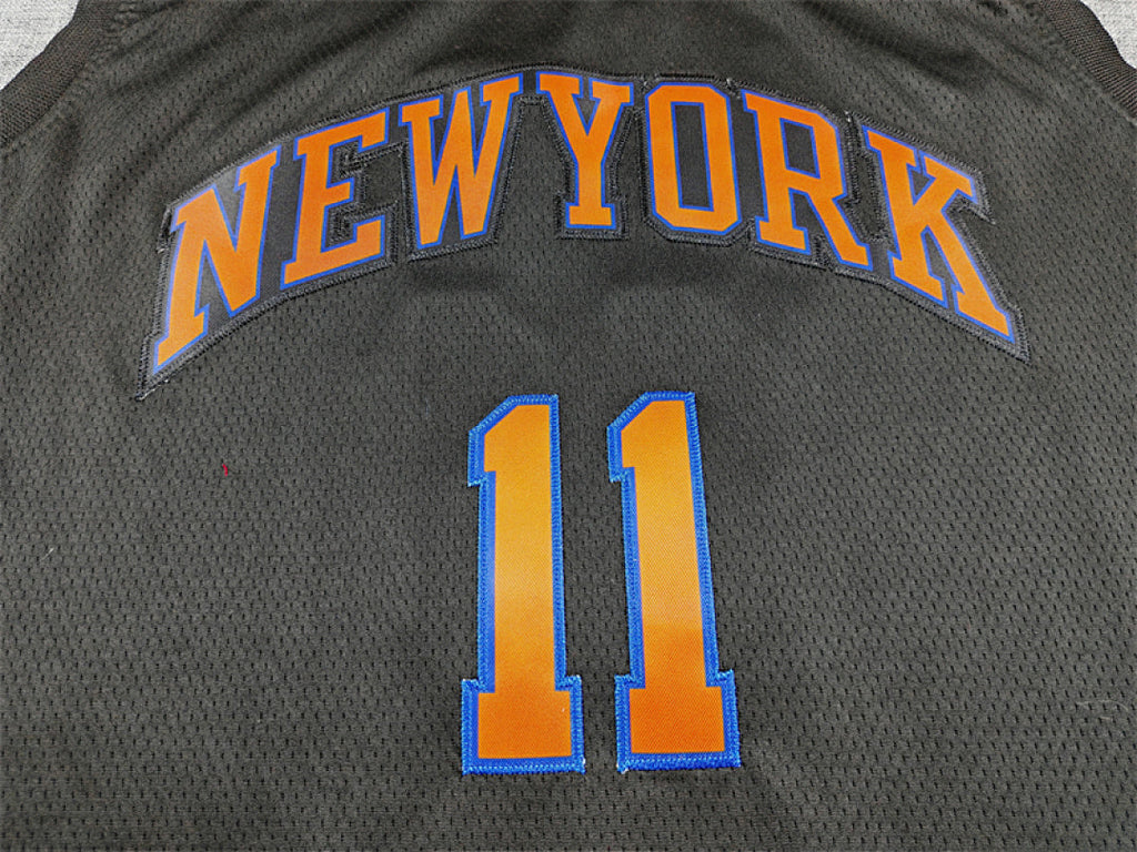 Jalen Brunson#11 New York Knicks 2026 Black Statement Edition  Embroidered Jersey