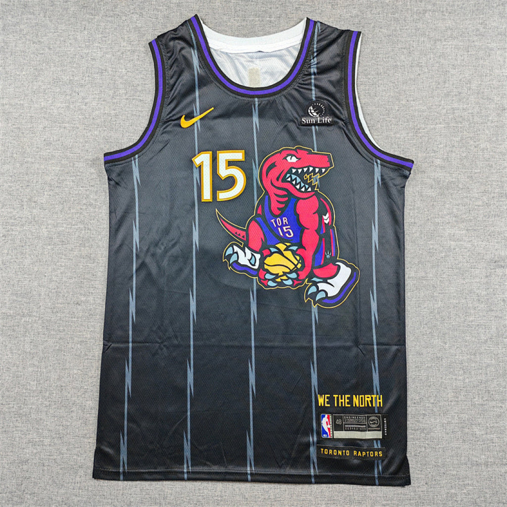 Vincent Carter #15 Toronto Raptors City Edition Swingman Embroidered Jersey