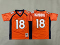 Youth Peyton Manning  #18 Denver Broncos Orange Vintage Throwback Jersey