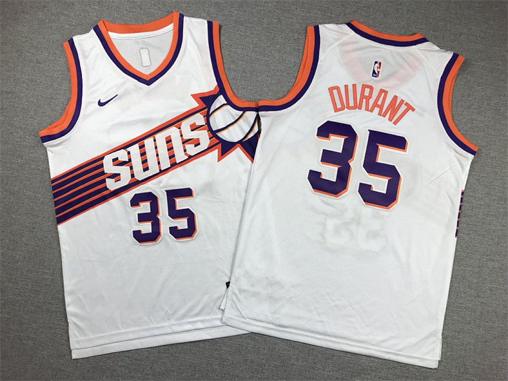 Youth Kevin Durant Phoenix Suns #35 City Edition Swingman Embroidered Jersey