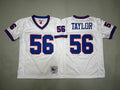 Youth Lawrence Taylor #56 New York Giants White Vintage Throwback Jersey