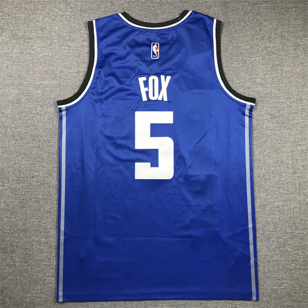 Jason Chandler Williams #5 Sacramento Kings Blue City Edition Swingman Embroidered Jersey