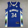 Giannis Antetokounmpo# 34 Milwaukee Bucks 2023 City Edition Swingman Embroidered Jersey