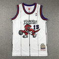 Youth Vince Carter Toronto Raptors #15 White 1998-99 Throwback Embroidered Jersey