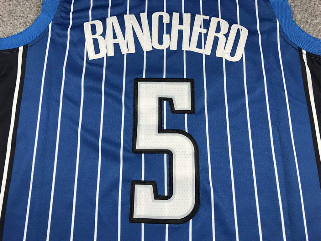 Paolo Banchero#5 Orlando Magic City Edition Swingman Embroidered Jersey