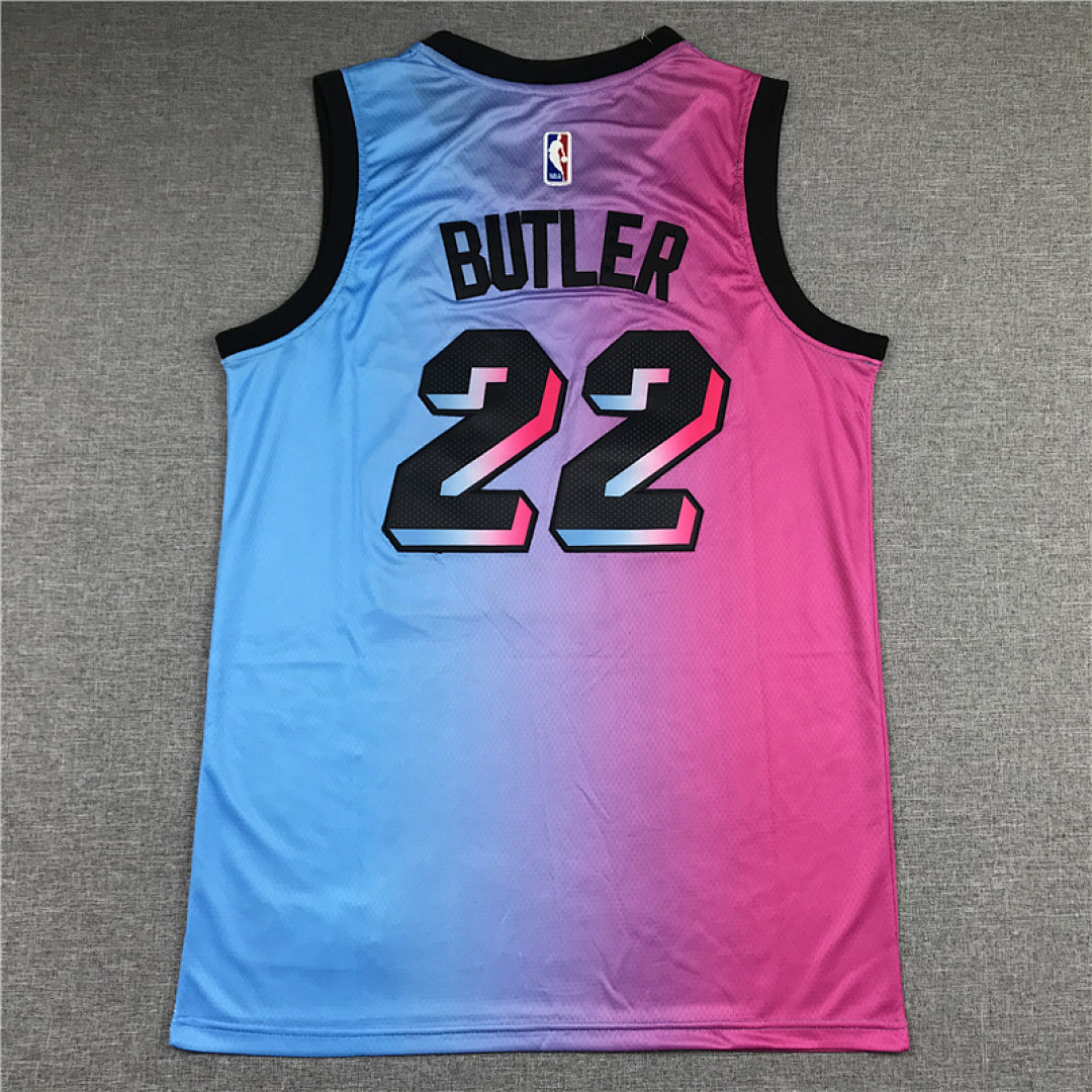 Jimmy Butler# 22 Miami Heat City Edition Swingman Embroidered Jersey