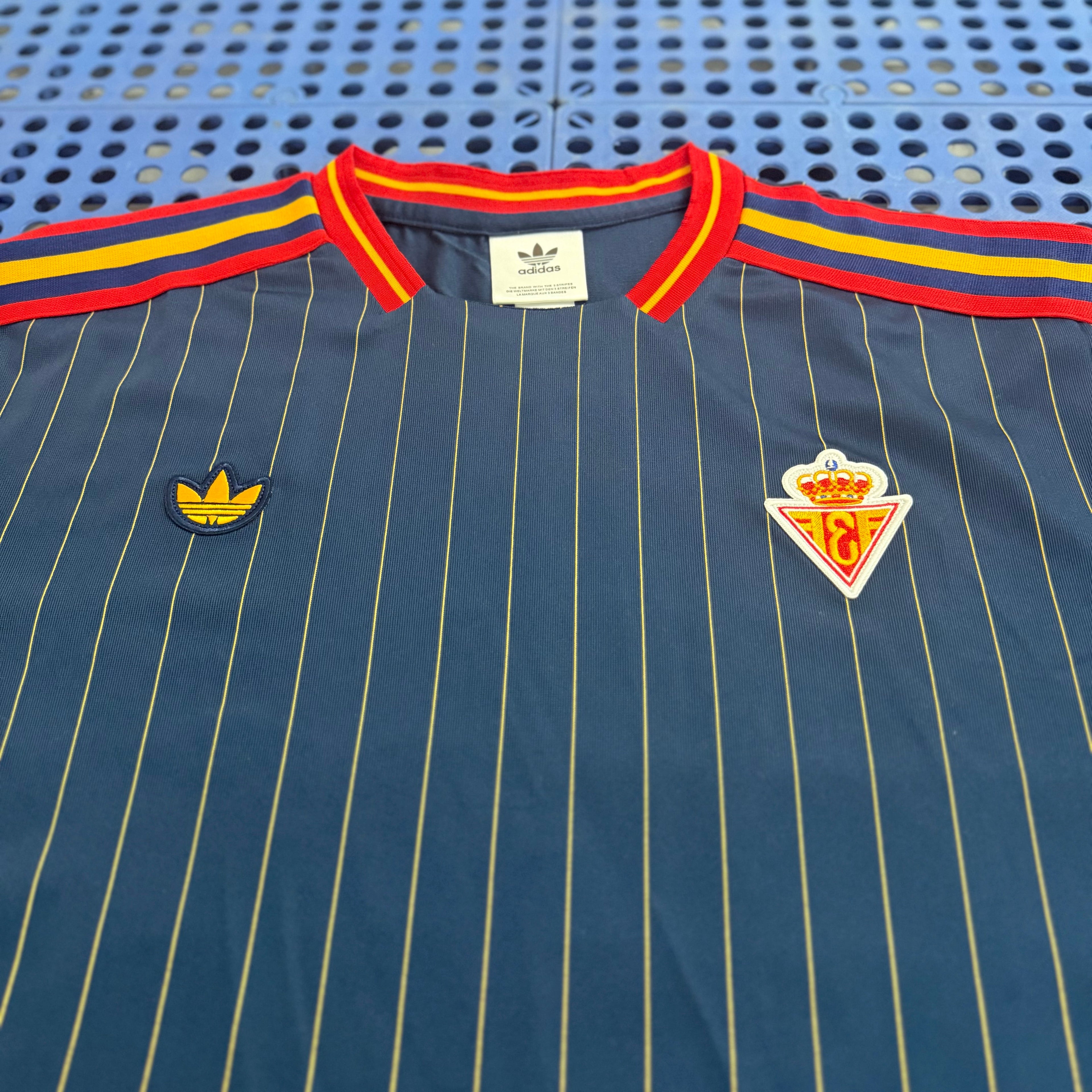 2026 Spanish Retro Navy Blue Jersey