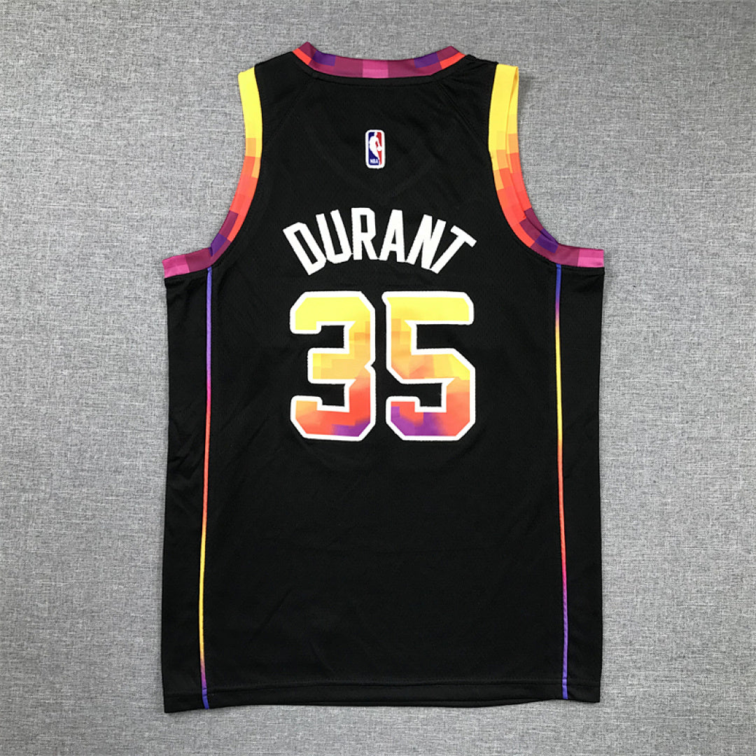 Youth Kevin Durant Phoenix Suns #35 Statement Edition  Embroidered Jersey