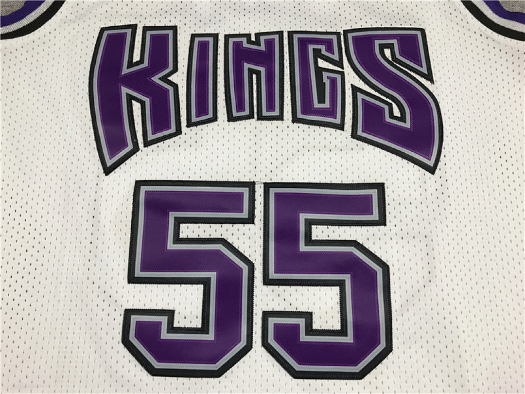 Jason Chandler Williams #55 Sacramento Kings 1998-99 White Throwback Embroidered Jersey