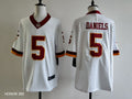 Washington Commanders Jayden Daniels #5 White Jersey