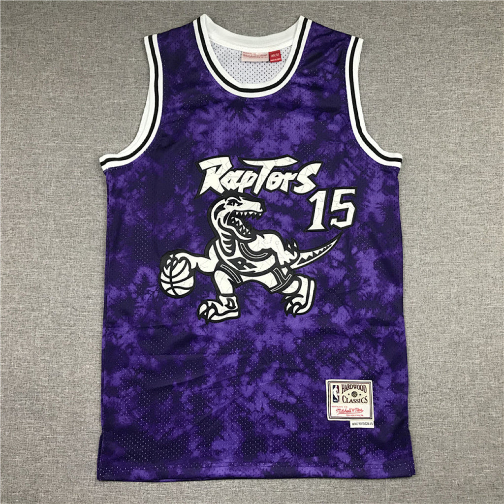 Vincent Carter #15 Toronto Raptors Throwback Embroidered Jersey