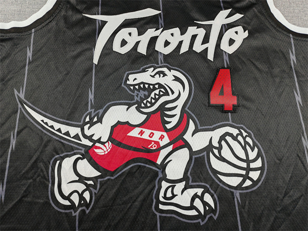 Scott Wayne Barnes Jr. #4 Toronto Raptors City Edition Swingman Embroidered Jersey