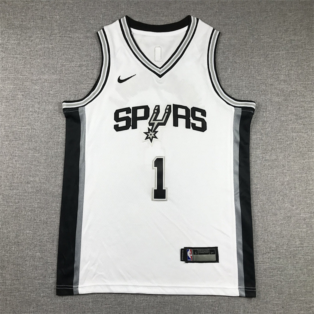 Youth Victor Wembanyama San Antonio Spurs #1 City Edition Swingman Embroidered Jersey