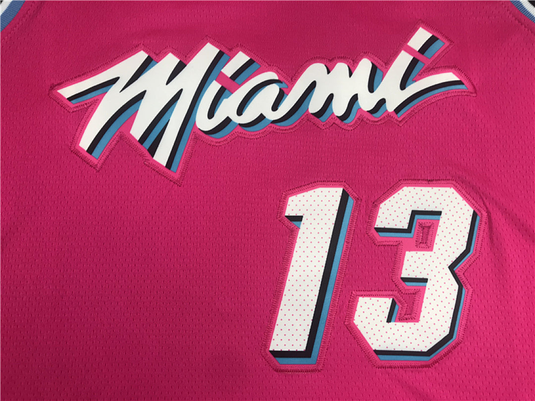 Bam Adebayo# 13 Miami Heat  City Edition Swingman Embroidered Jersey