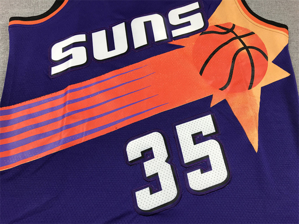 Kevin Durant#35 Phoenix Suns Purple City Edition Swingman Embroidered Jersey