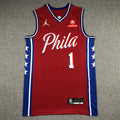 James Harden #1 Philadelphia 76ers  City Edition Swingman Embroidered Jersey