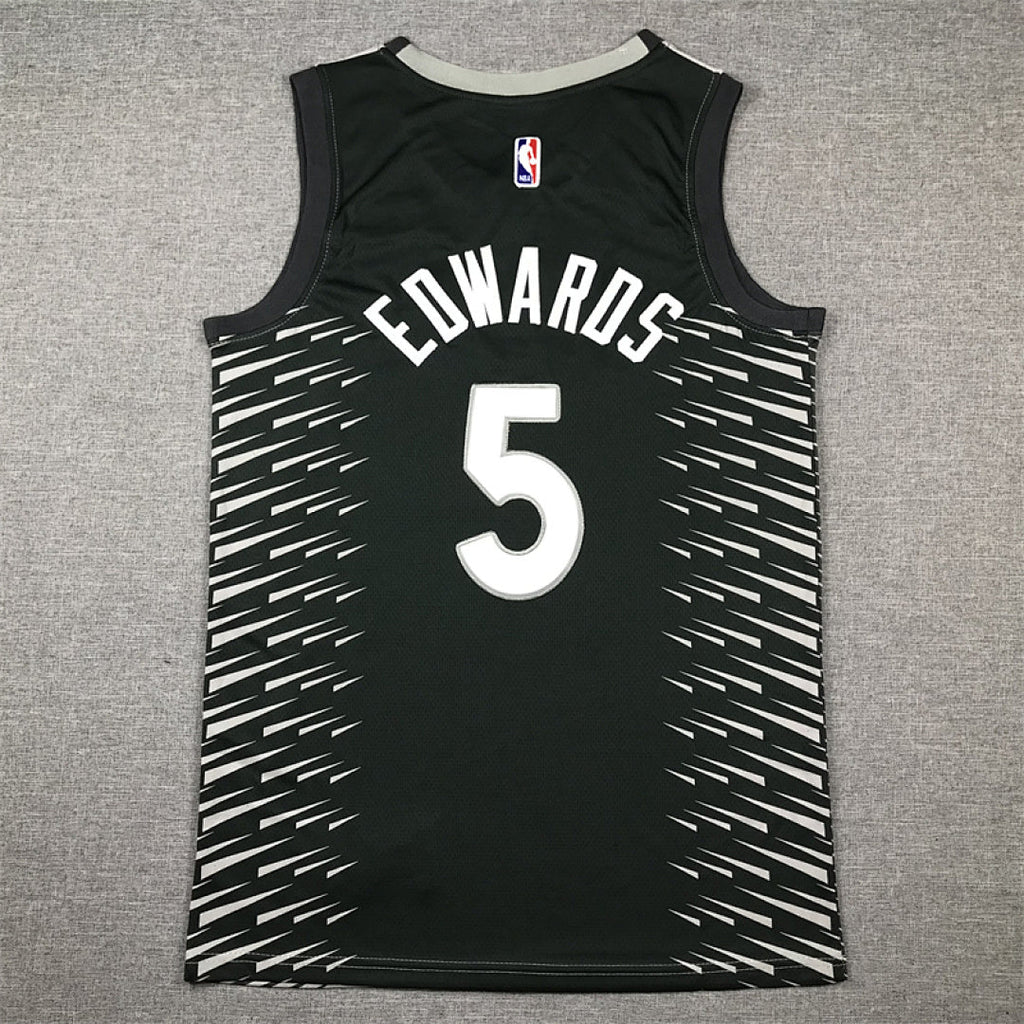 Anthony Edwards #5 Minnesota Timberwolves City Edition Swingman Embroidered Jersey
